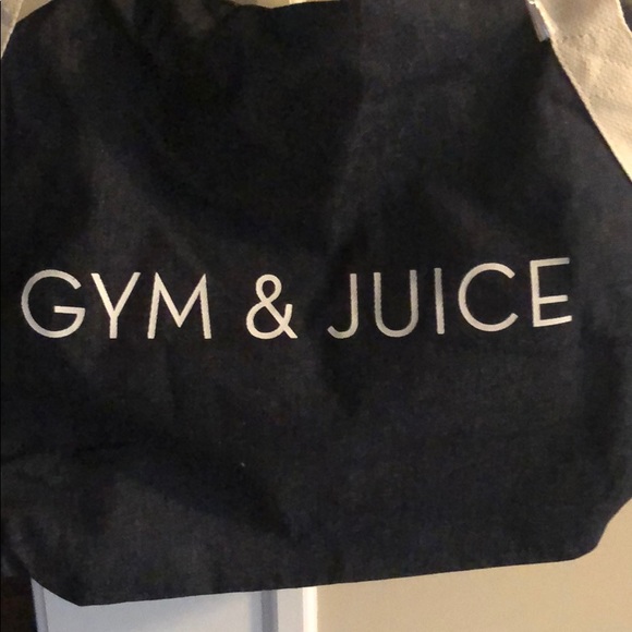 Duffle Bag . BNWOT. Denim color. - Picture 2 of 5